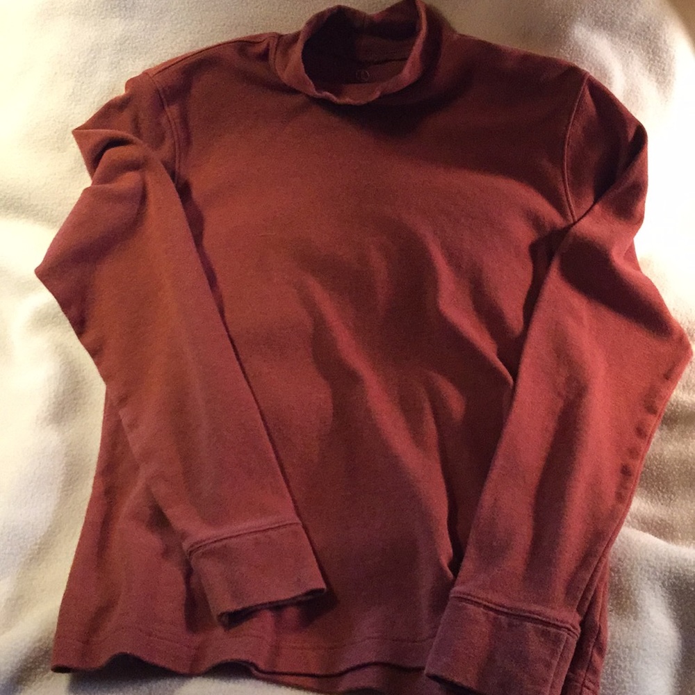 Lands End Pumpkin 100% cotton tee